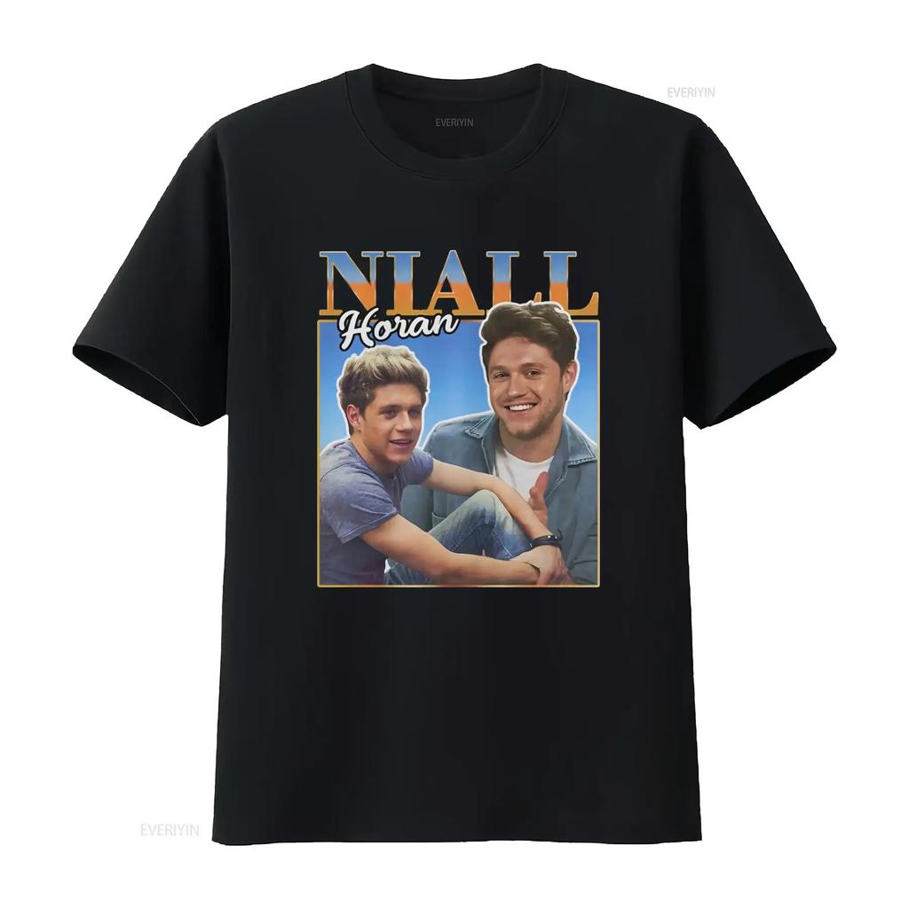 Niall Horan Vintage 90's Hip Hop T shirt Retro Music Fan vintage Washed homme graphic For Ever