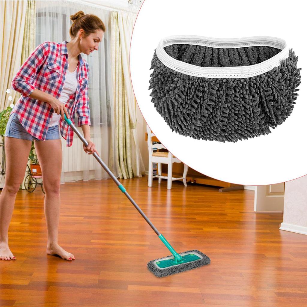 Mop Pads Washable Mopping Cloths Refills Covers for Wet Dry Sweeping Household Tile Laminate Hardwood Floor Cleaning Home