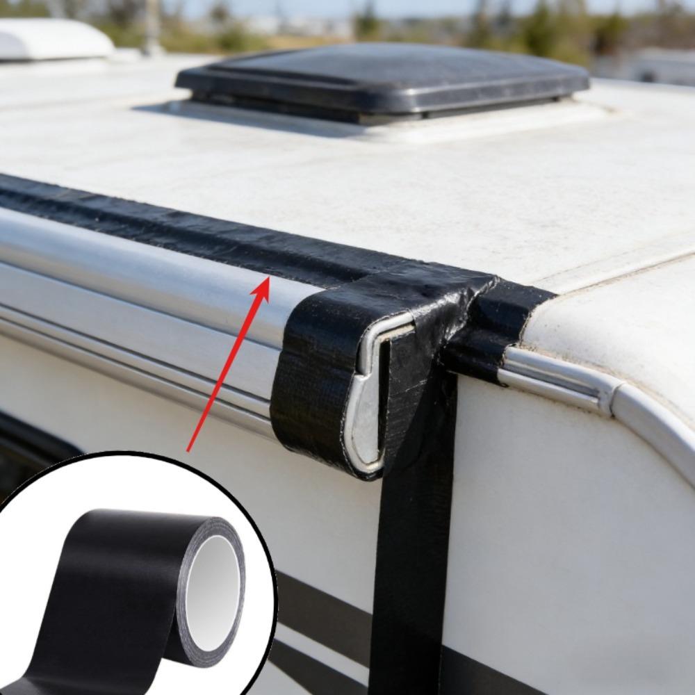 TILONDEX 11.99m RV Roof Repair Tape Rainproof Waterproof Leak Repair Strong Adhesive Roofing Accessory for RVs