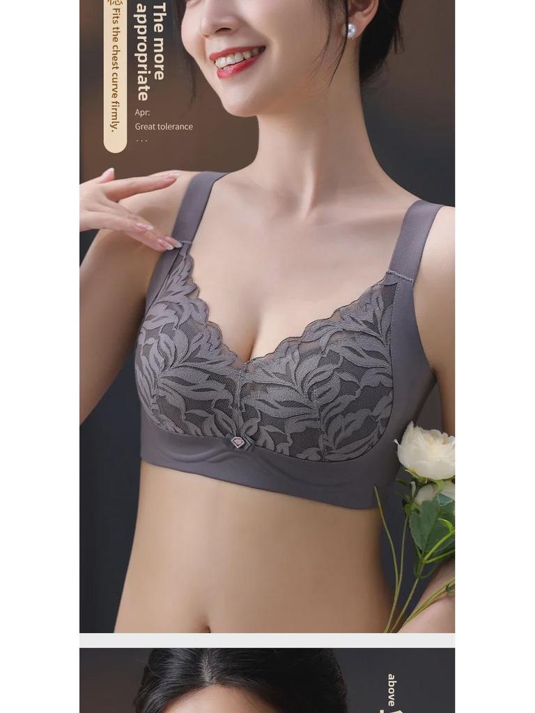 Женские ультратонкие бюстгальтеры с полной чашкой больших размеров: Утягивающая, собирающая, антипровисающая поддержка для большой груди