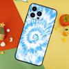 Tie Dye Trippy Phone Case For iPhone 17 Pro Max 16 15 13 12 11 14 Pro Max Plus 12 13 Mini 16e 17 Air Cover