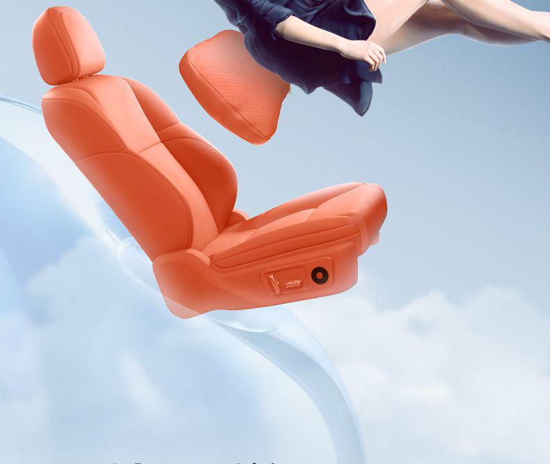 Geely Galaxy M9 Headrest & Lumbar Support Pillow for Neck & Waist Protection - Essential Car Interior Modification Decor