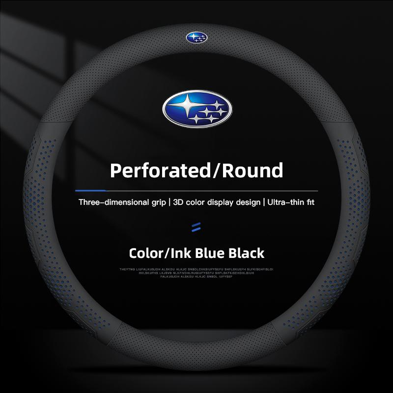 Car Breathable Non-slip Steering Wheel Cover Accessories For Subaru STI WRX Forester Impreza Legacy Outback XV BRZ Tribeca ef4