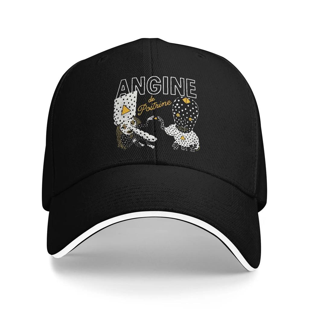 Meatl Rock Band Angine De Poitrine Baseball Caps Fashion Sandwich Hats Unisex Adjustable Dad Hat Sport