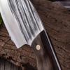 6" Kitchen Knife Forged Stainless Steel Hunting Knife Meat Chopping Cleaver Chef Knife Butcher Knife