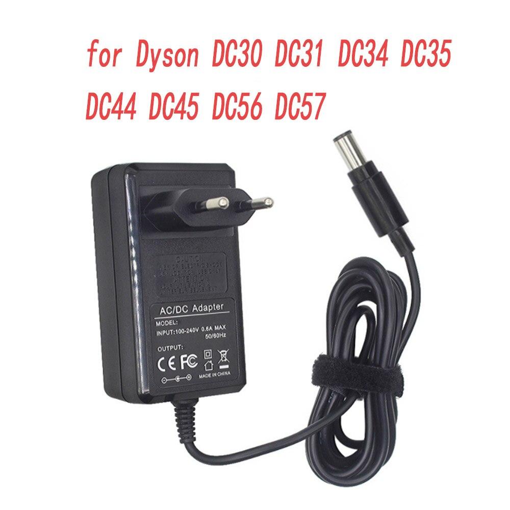 1 шт., адаптер зарядного устройства с вилкой европейского стандарта для Dyson DC57 DC30 DC44 DC31 DC34 DC35 DC56 DC45, запчасти для пылесоса