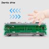 Simulation Scale Rail Vehicle Toy Miniature Train Car Toys Inertial Train Model  Kids Toys