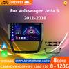 2 Din автомобильный радиоприемник для Volkswagen VW Sagitar Jetta 6 Bora 2011 - 2018 Android 12 мультимедийный видеоплеер GPS Carplay Auto 4G стерео