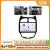 OSSURET Snapdragon 6115 Автомагнитола Autoradio для PEUGEOT 206 206SW 206CC 2001 - 2008 Carplay Android Auto Мультимедиа GPS 360 Камера Стерео
