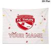 Custom Name FC Thun Printed Tapestry – Wall Hanging for Bedrooms, Dorms, and Home Decor