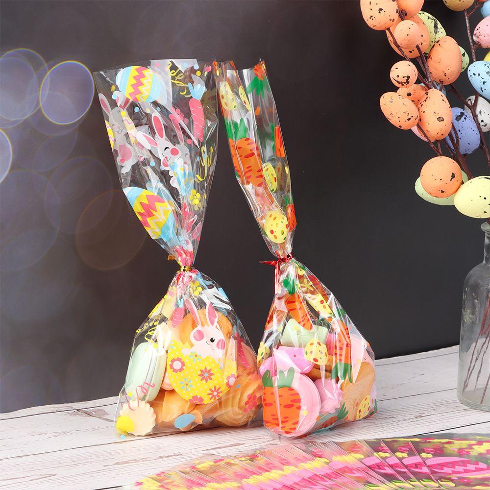 Праздничные принадлежности, самодельная упаковка для еды, счастливой Пасхи, пасхальный мешок для конфет, упаковка для печенья