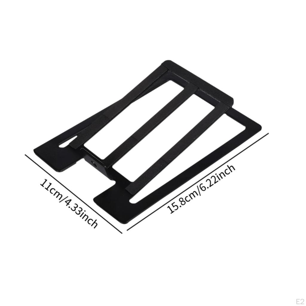 2x Настольная подставка для колонок Основание Маленькая стойка Отдельно стоящая Универсальная Устойчивая Настольное крепление Держатель для