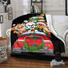 1Pc Paw Patrol Christmas Adventure Blanket Soft Throw Blanket For Home Bedroom Bed Sofa Travel Office Solid Christmas Blanket