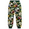 Мужские спортивные штаны с индивидуальным номером для фаната футбола