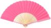Shouroku GIZAGIZA Складной веер в коробке Подарок на день, Подарок Поп-цвет Летний складной веер для женщин [Nishikawa Shoten] (розовый) мамин