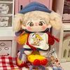 Colorful Hoodie 10cm Cotton Doll's Clothes Sport Set Plush Doll Clothes  Doll Accessories