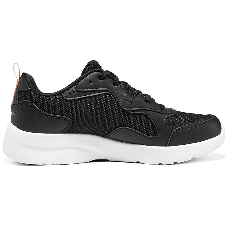 Skechers Сетчатые удобные низкие повседневные кроссовки для женщин Черные 896272-BKPK