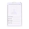 1pc Retractable Pull Badge Holders With Reel Clip Bus Credit Card Case Visit Door Identity Badge Cards Cover Credential Holder