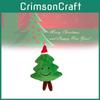 Christmas Tree Tree Keychain Christmas Decorations Plush Toy Pendant Doll Gift