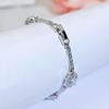 WWJ Korean Fashion Hand Accessories Elegant Water Drop CZ Zircon Tennis Bracelet Women's Daily Clothing Jewelry Collocation