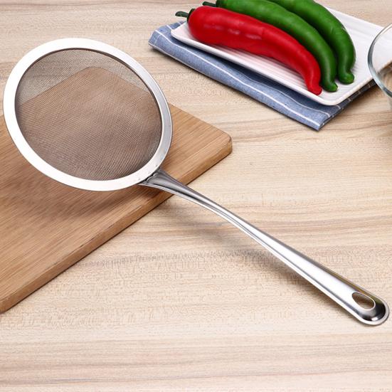 Жаропрочный дуршлаг Yousheng с антипригарным покрытием, эргономичный дизайн, шумовка, ложка, кухонные принадлежности