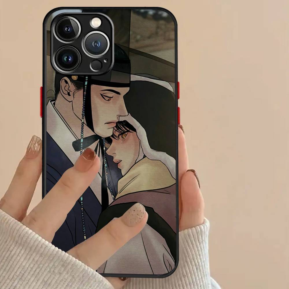 Чехол для телефона Painter The-w-Nights-Anime для iPhone 16 15 14 11 12 13 Mini Pro Max X XR XS ударопрочный матовый