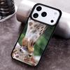Animal Funy Grey Giraffes with Glasses Phone Case For iPhone 17 16 15 14 13 12 11 Pro Max Plus 17Air Soft Silicone Cover