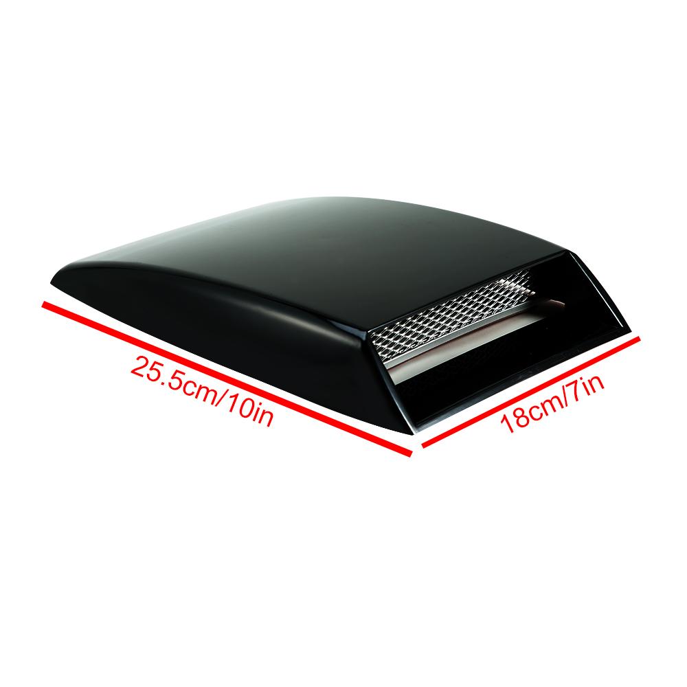 1 шт. Универсальный автомобильный декоративный воздухозаборник, капот, ковш, наклейка на вентиляционное отверстие, крышка капота, универсальные автомобильные аксессуары