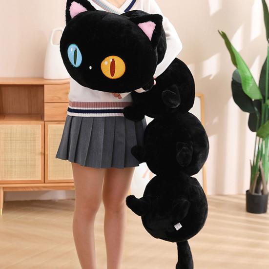 Изысканная плюшевая подушка с животными, уютный сенсорный котенок, плюшевый компаньон, плюшевая подушка-кукла с животными, мягкая игрушка