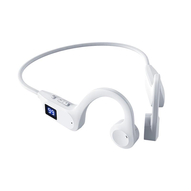Беспроводные Bluetooth-наушники 2025 X7 с костной проводимостью, накладные, со спортивным дисплеем и двойным режимом