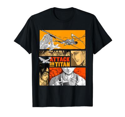 [Официальный мерч] Атака титанов: Футболка Battle of Heaven and Earth 1-F9