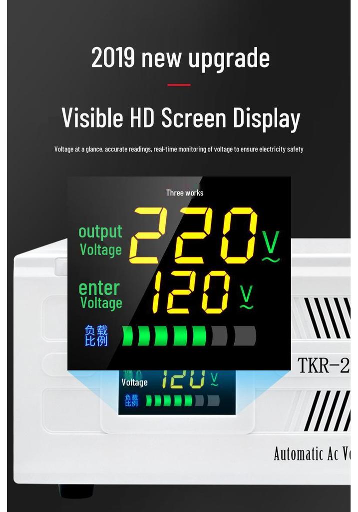 Zhengxi 2KVA 220V Automatic Voltage Stabilizer for Home Appliances