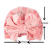 Baby Hat New Baby Bow Tire Cap Infant Golden Velvet Thermal Hat Children's Hat