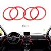 Premium Aluminum Alloy Car Premium Decoration for A1 Wear-Proof Easy to Install Create Curvature of the Original Car Improve Visual Grade Replacement