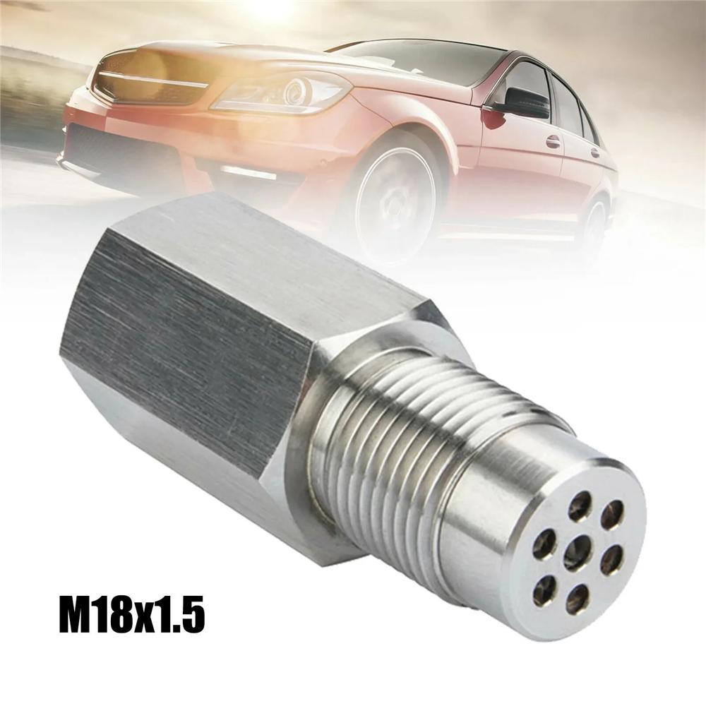 M18X1.5 Oxygen O2 Sensor Spacer Adapter Universal Stainless Steel Extension Filter Cel Mini Catalyst Check Engine Light