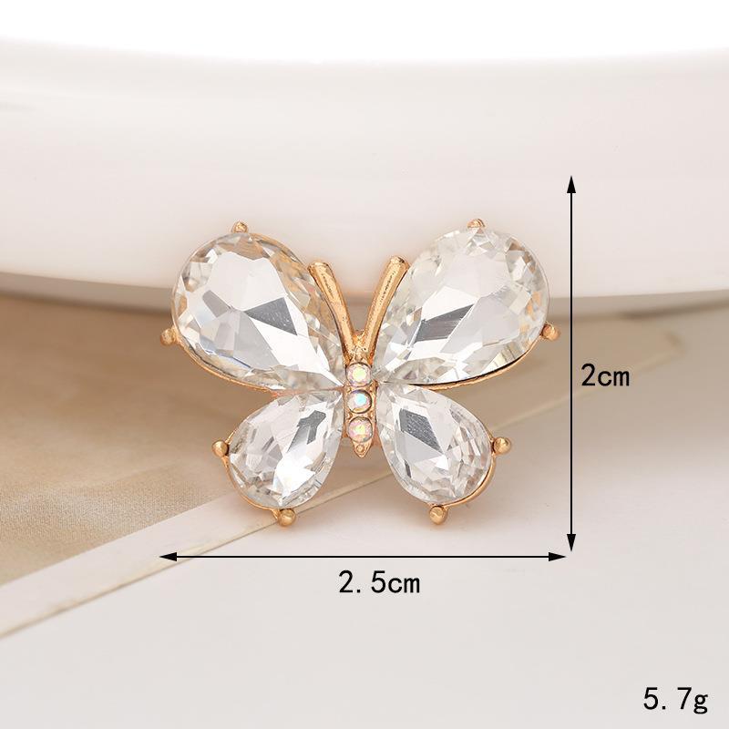 Zinc Alloy Pearl Flower Clog Accessories - DIY Shoe Buckle Decoration