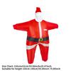 Funny Inflatable Santa Claus Costume Cosplay Festive Suit Christmas Snowman Suit For Xmas Holiday Funny Jumpsuit Party Supplies