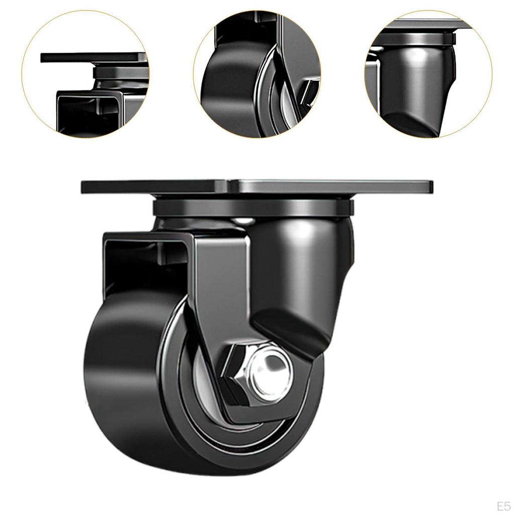 Поворотное колесо с возможностью поворота на градус с фиксируемым тормозом Промышленное для чемоданов, верстаков