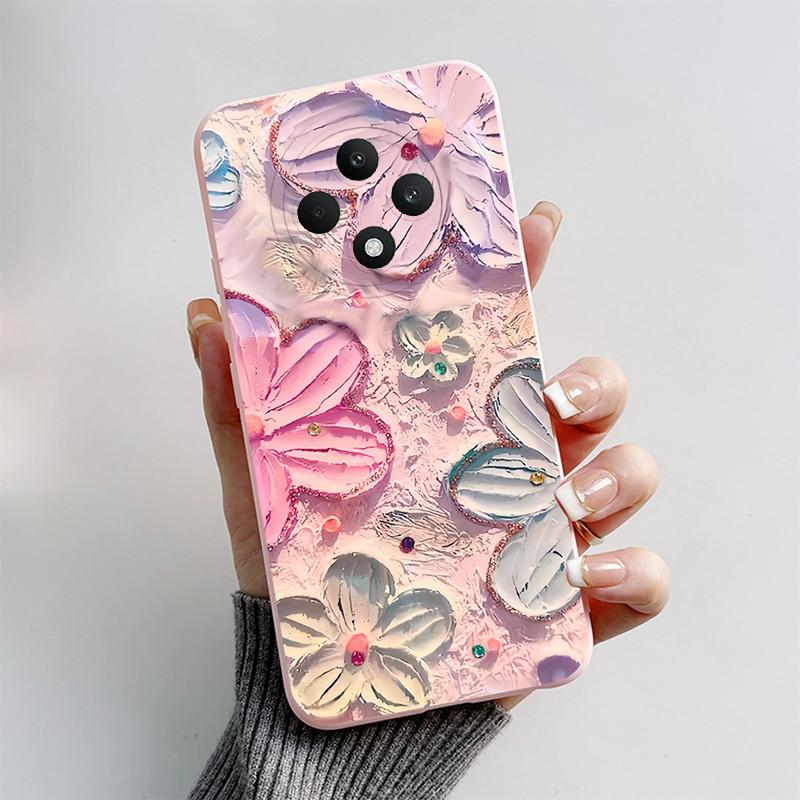Чехол для OPPO Reno12 F Чехол OPPO Reno 12 F FS 5G Милый Мультяшный Кот Мягкий Силиконовый Бампер Защитные Чехлы для Телефона На Reno 12F Funda