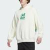 Adidas Двусторонняя толстовка с капюшоном с принтом логотипа в виде буквы Унисекс Толстовки Off-White IZ1616