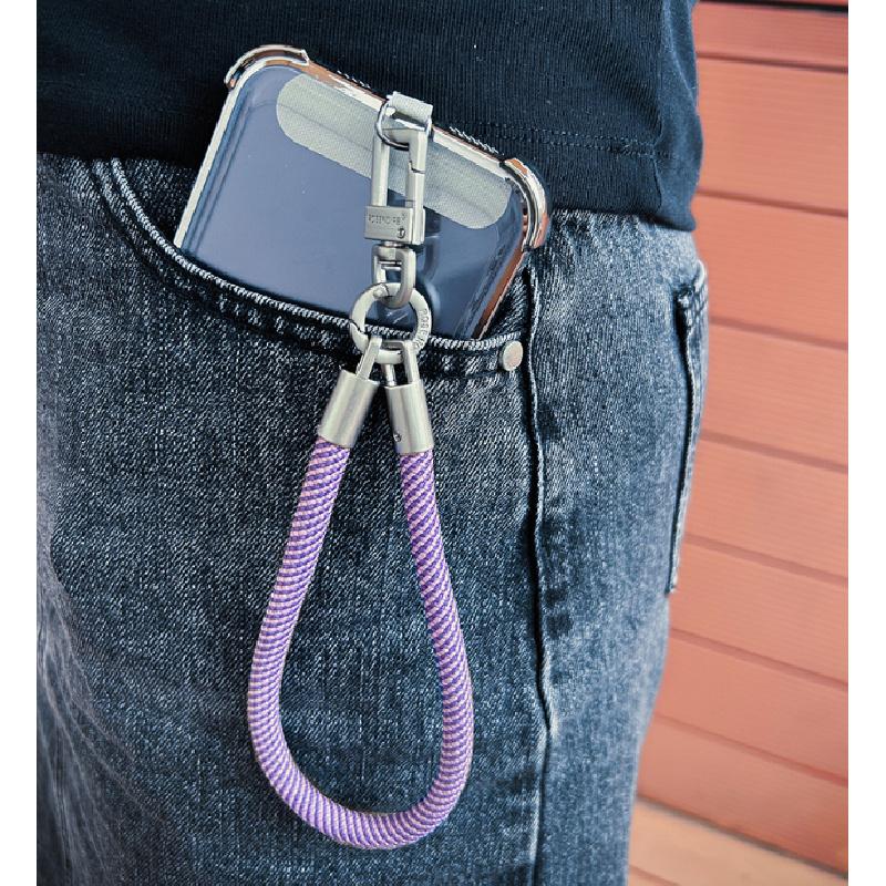 Титановый основной цвет 8 мм кончик пальца умный мини открытый кемпинг горный мобильный телефон шнурок брелок