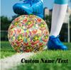 Custom Text Size 5 Soccer Ball, Standard Match Football For OutdoorPikmin