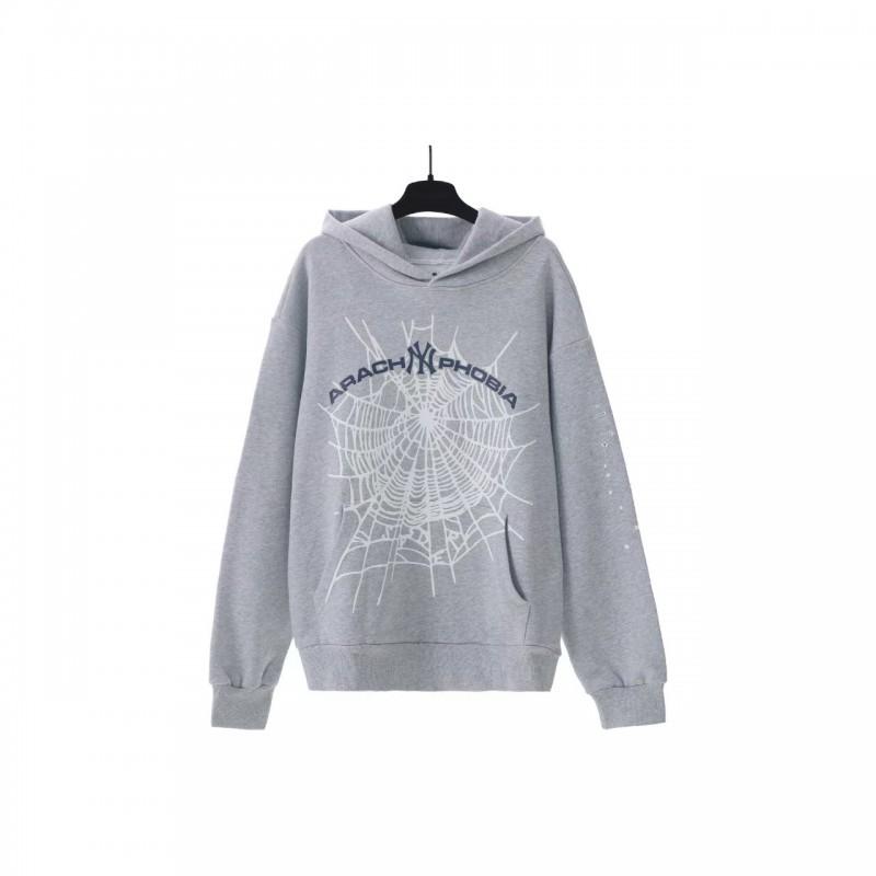 Premium Heavyweight Cotton Hoodie With Rhinestone Letter Print Oversized Streetwear Unisex Sweatshirt Fall