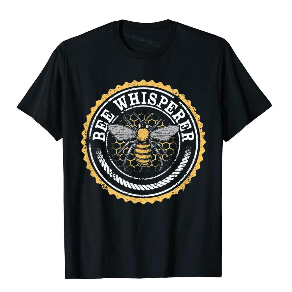 Vintage Bee Whisperer TShirt Beekeeper Pollen Honey Wholesale High Street Top TShirts Cotton Tops Shirts For Adult Fitness
