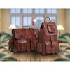 Super Saver Combo | Full Grain Leather Travel College Multipurpose Backpack And Full Grain Leather Laptop Messenger Office Briefcase For Men