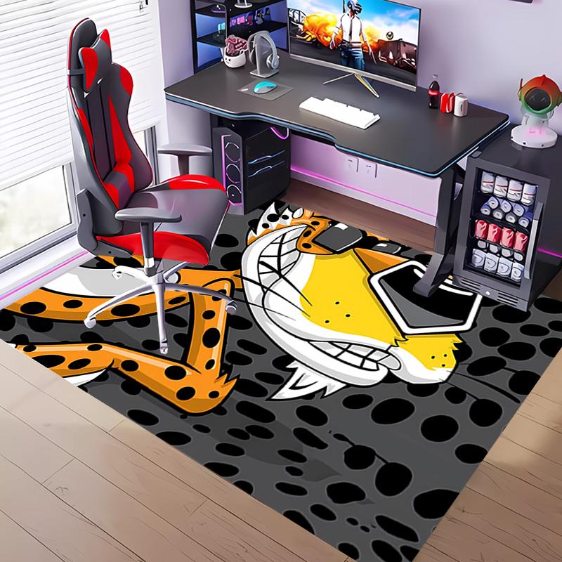 1pc CHEETOS Entrance Mat, Non-Slip Mat Area Rug,Room Decor, Outdoor Decor, Kitchen Rug,Doormat - Machine Washable, Easy to Clean