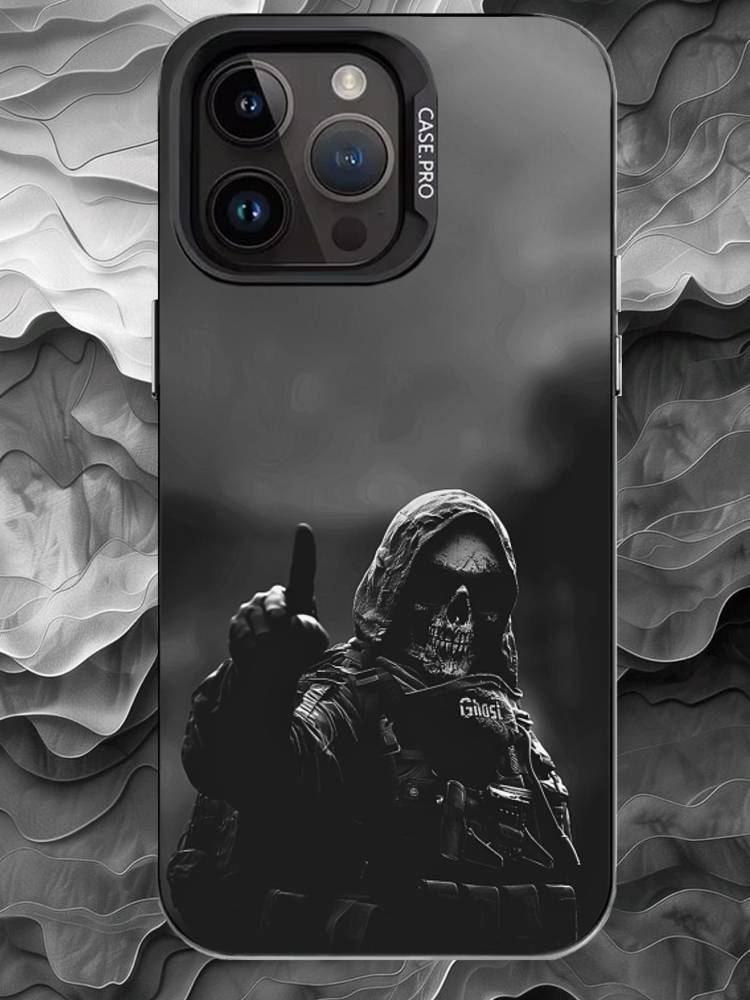 S-Special forces Phone Case For iPhone 17 16 15 14 13 12 11 Pro Max Plus Silver Matte Black Cover