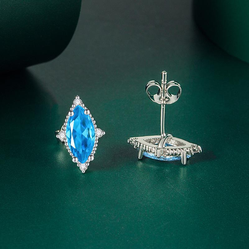 Sace Gems Классические серьги с цирконом из медного сплава для женщин, подарки на свадьбу