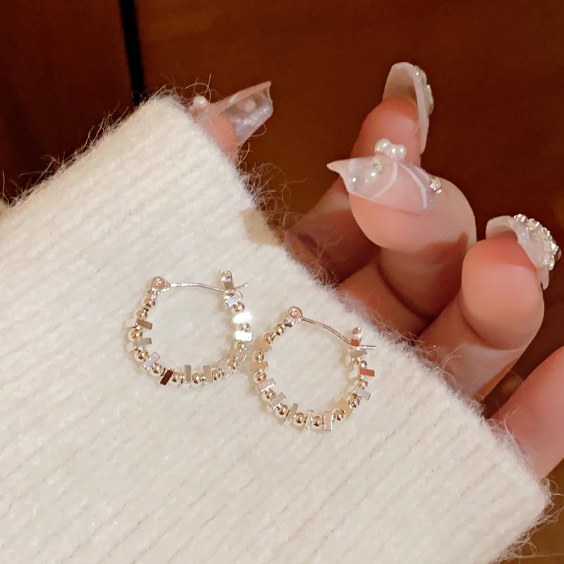 GemChic женские серьги-гвоздики с иглами, квадратные серьги с имитацией циркона, модные милые серьги, ювелирные изделия на день рождения, Рождество, подарок