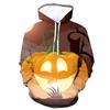 2023 Men's and Women's Halloween 3D Digital Print Hoodie